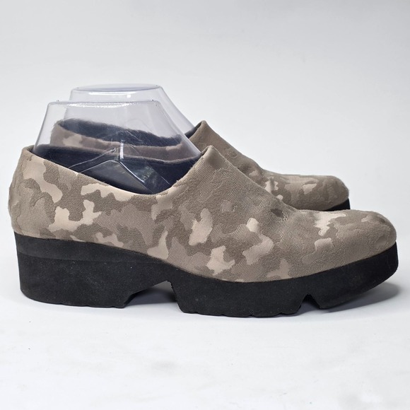 Thierry Rabotin Shoes - Thierry Rabotin Dream Women's Wedge Shoes Size 8 EU 38 Camo Fabric Slip On Italy